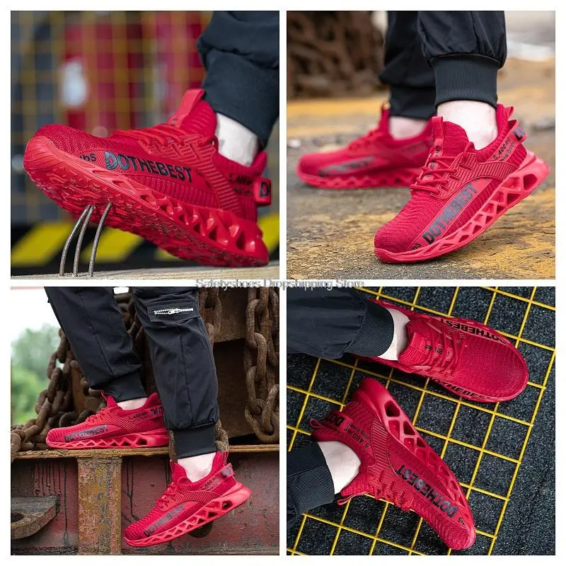 Ultralight Breathable Safety Shoes - ProGuard-Black-6.5-State of Style