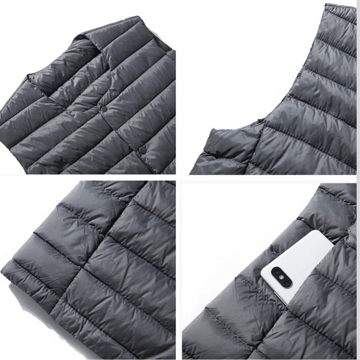 Ultralight down vest for men – Laurent-Black-S-State of Style