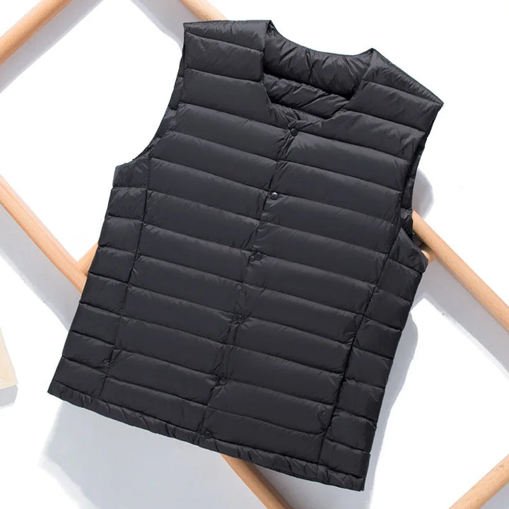 Ultralight down vest for men – Laurent-Black-S-State of Style