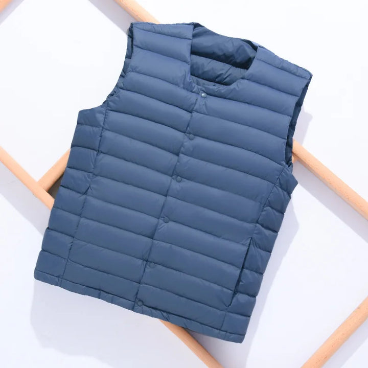 Ultralight down vest for men – Laurent-Blue-S-State of Style