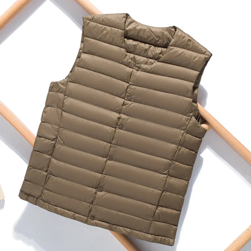 Ultralight down vest for men – Laurent-Brown-S-State of Style