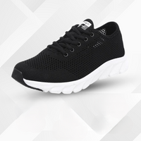 Ultralight orthopaedic barefoot shoes for women – Mirella-Black-3-State of Style