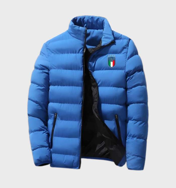 Ultralight Quilted Men's Winter Jacket - Nico-Dark Blue-M-State of Style