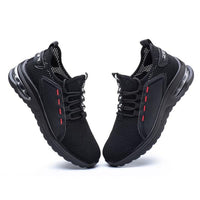 Ultralight Safety Shoes with Steel Toe - SteelFlex One-Black-4.5-State of Style