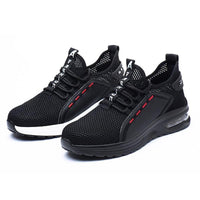 Ultralight Safety Shoes with Steel Toe - SteelFlex One-Black-4.5-State of Style