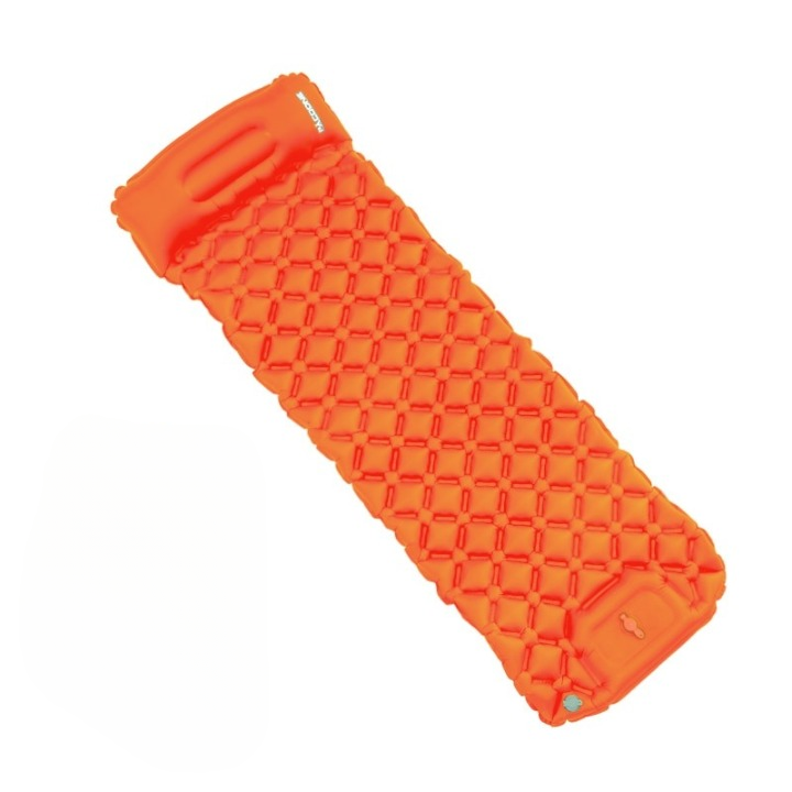 Ultralight Waterproof Sleeping Mat with Built-in Pump - AirRest-Orange-State of Style