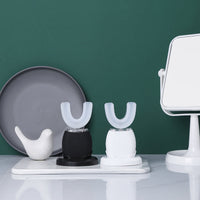 Ultrasonic 360° Toothbrush - SonicClean-Black-State of Style