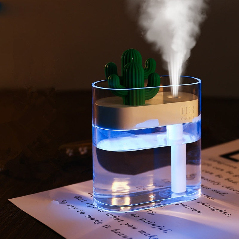 Ultrasonic Silent Humidifier – CactusMist-State of Style