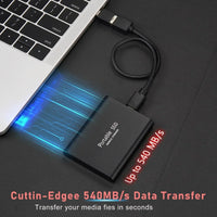 Ultraspeed External SSD - SpeedDrive Pro-Black-2TB-State of Style