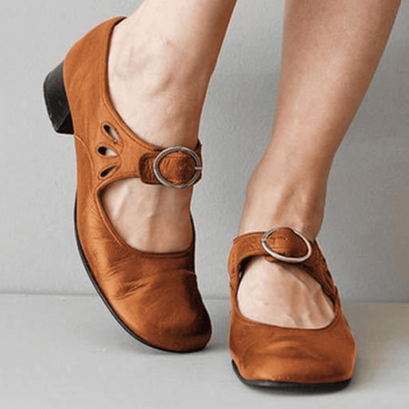 Unique and Comfortable Ladies Leather Sandals – Marisa-Brown-3-State of Style