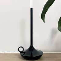 Unique and Luxurious Candleholder Lamp - LuxeCandle-Black-State of Style