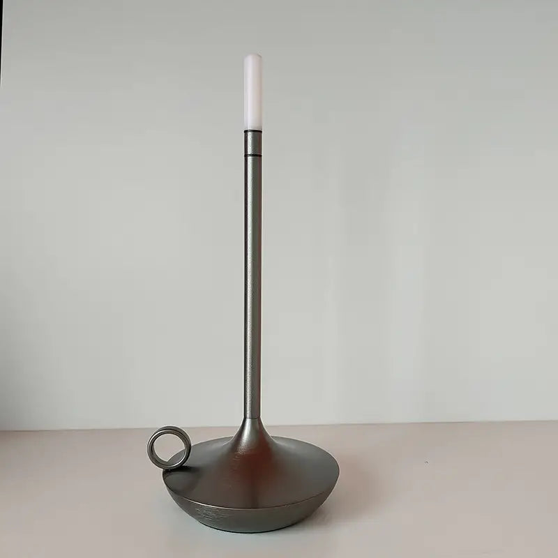Unique and Luxurious Candleholder Lamp - LuxeCandle-Black-State of Style