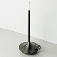 Unique and Luxurious Candleholder Lamp - LuxeCandle-Black-State of Style