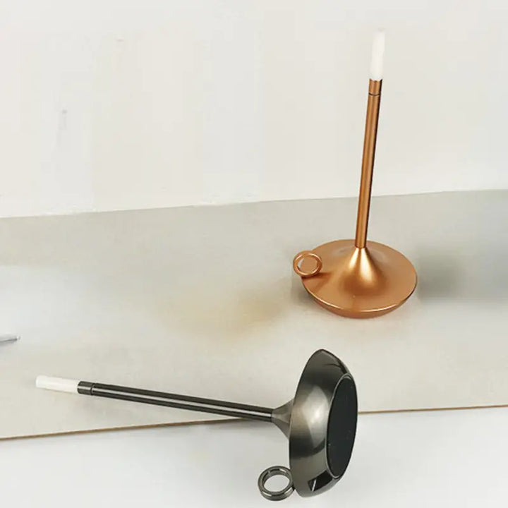 Unique and Luxurious Candleholder Lamp - LuxeCandle-Black-State of Style