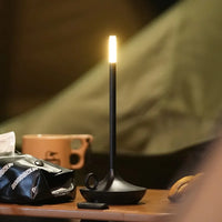 Unique and Luxurious Candleholder Lamp - LuxeCandle-Black-State of Style