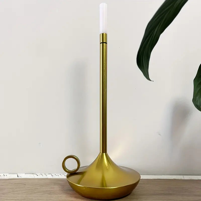 Unique and Luxurious Candleholder Lamp - LuxeCandle-Gold-State of Style