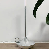 Unique and Luxurious Candleholder Lamp - LuxeCandle-Silver-State of Style