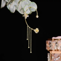 Unique Butterfly Earrings - Aurelia-Left Only-Gold-State of Style
