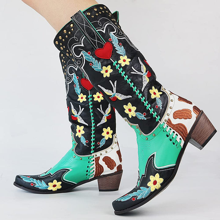 Unique Ladies Cowboy Boots - Carmen-3.5-State of Style