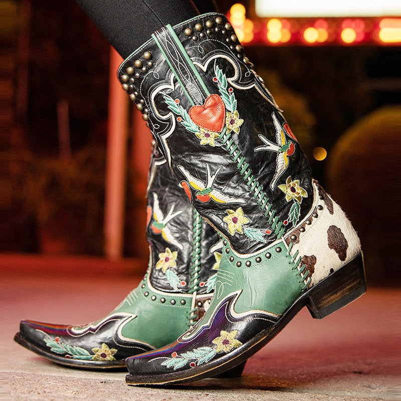Unique Ladies Cowboy Boots - Carmen-3.5-State of Style