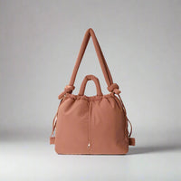 Unique Puffer Handbag with Trendy Volume - Riva-Pink-State of Style