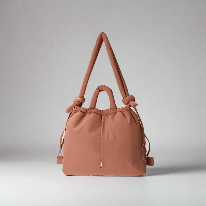Unique Puffer Handbag with Trendy Volume - Riva-Pink-State of Style