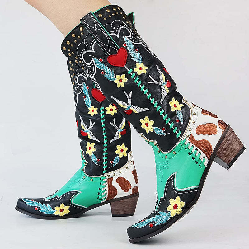 Unique Women's Cowboy Boots - Carmen-6-State of Style