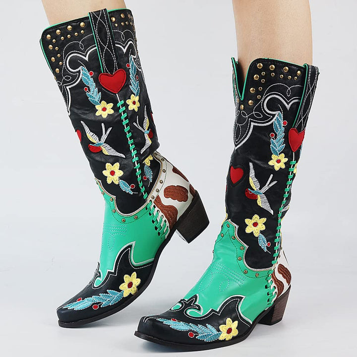 Unique Women's Cowboy Boots - Carmen-6-State of Style