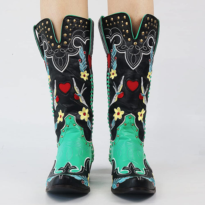 Unique Women's Cowboy Boots - Carmen-6-State of Style