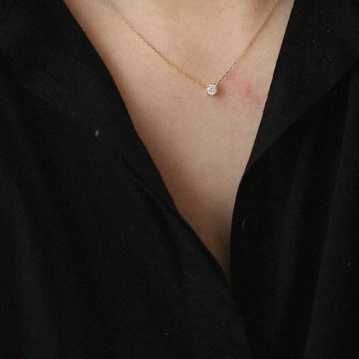 Unique Zircon Sparkling Necklace | Dazzling Collarbone Jewellery-State of Style