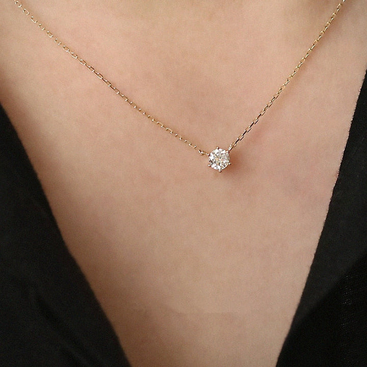 Unique Zircon Sparkling Necklace | Dazzling Collarbone Jewellery-State of Style