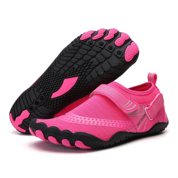Unisex Barefoot Water Shoes – TrailFlex-Pink-5-State of Style