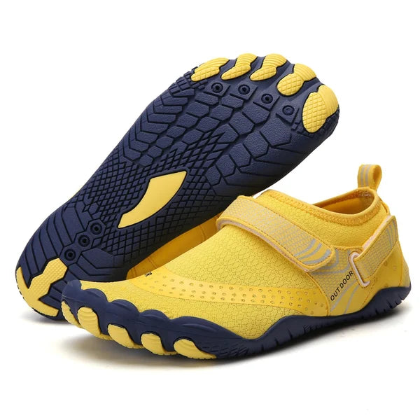 Unisex Barefoot Water Shoes – TrailFlex-Yellow-5-State of Style