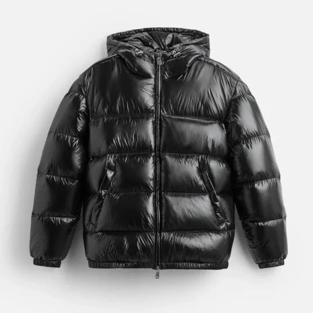 Unisex Down Jacket - Aspen-Black-S-State of Style