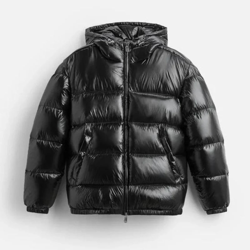Unisex Down Jacket - Aspen-Black-S-State of Style