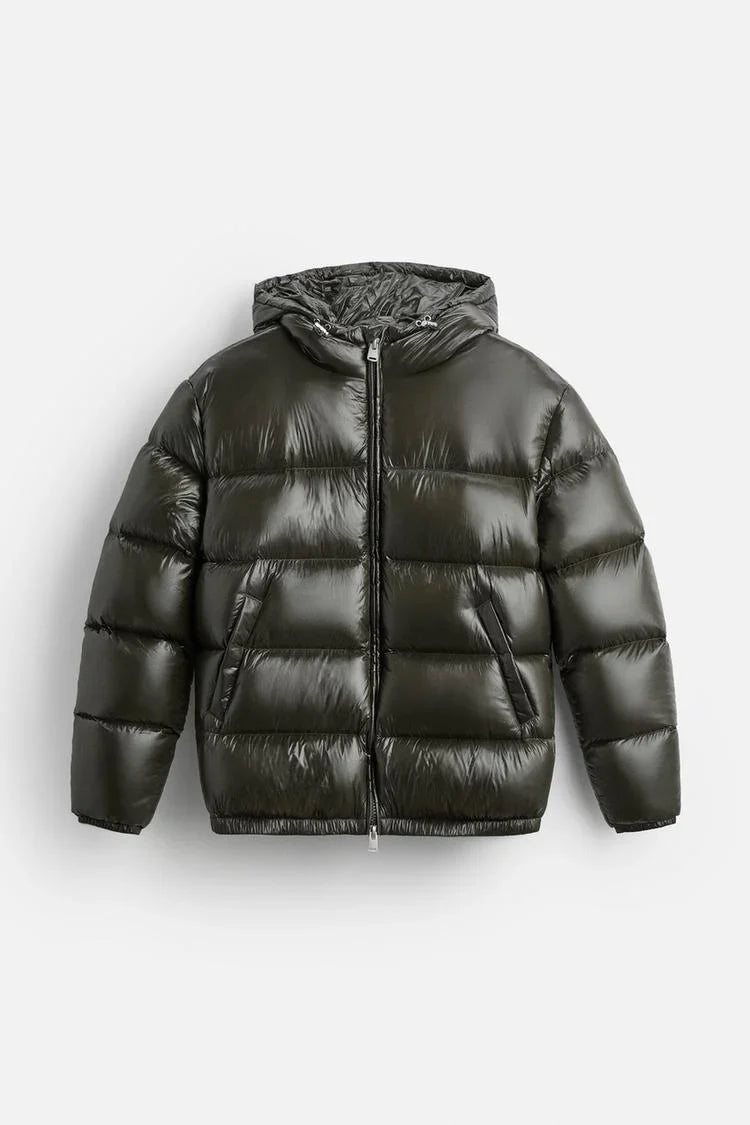 Unisex Down Jacket - Aspen-Green-S-State of Style