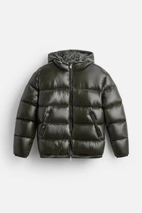 Unisex Down Jacket - Aspen-Green-S-State of Style