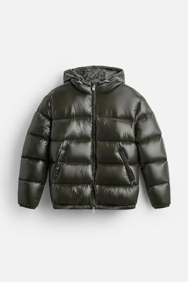 Unisex Down Jacket - Aspen-Green-S-State of Style