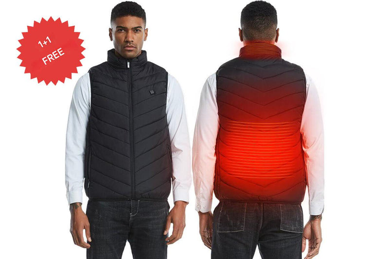 Unisex Heated Bodywarmer 1+1 FREE - HeatGuard-2 x M-State of Style