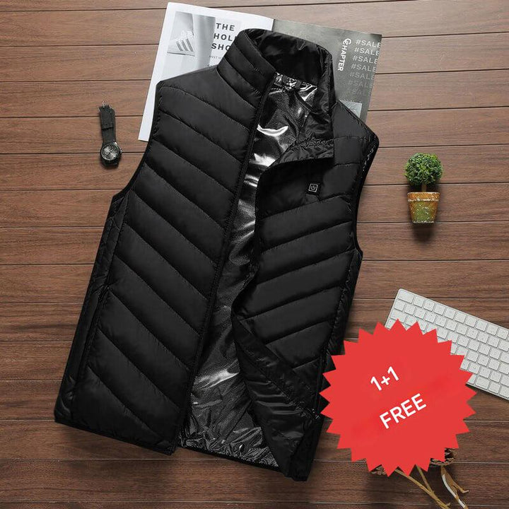 Unisex Heated Bodywarmer 1+1 FREE - HeatGuard-2 x M-State of Style