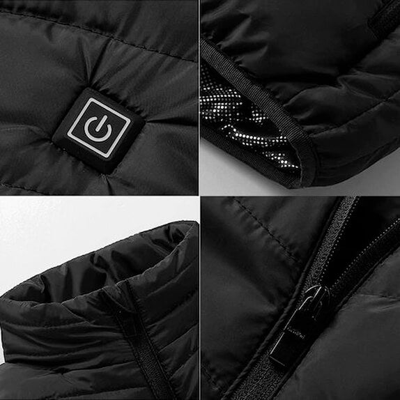 Unisex Heated Vest 1+1 FREE - HeatGuard-2x M-State of Style