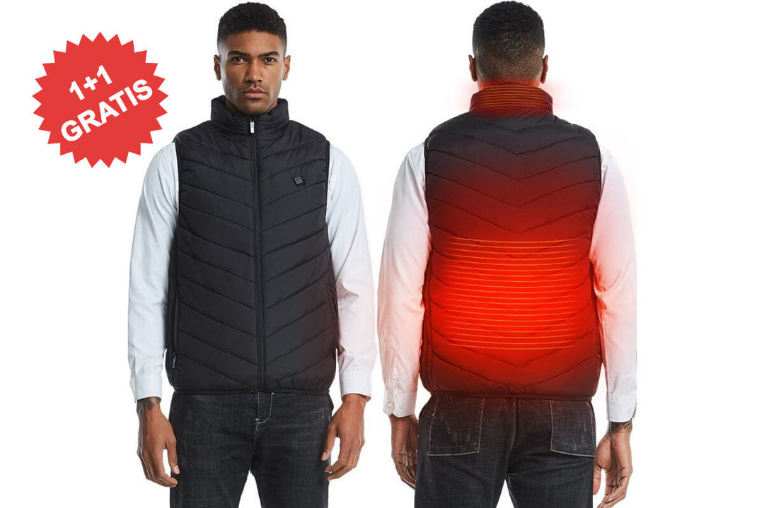 Unisex Heated Vest 1+1 FREE - HeatGuard-2x M-State of Style