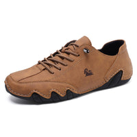 Unisex Leather Barefoot Shoes – BareMotion-Brown-4.5-State of Style