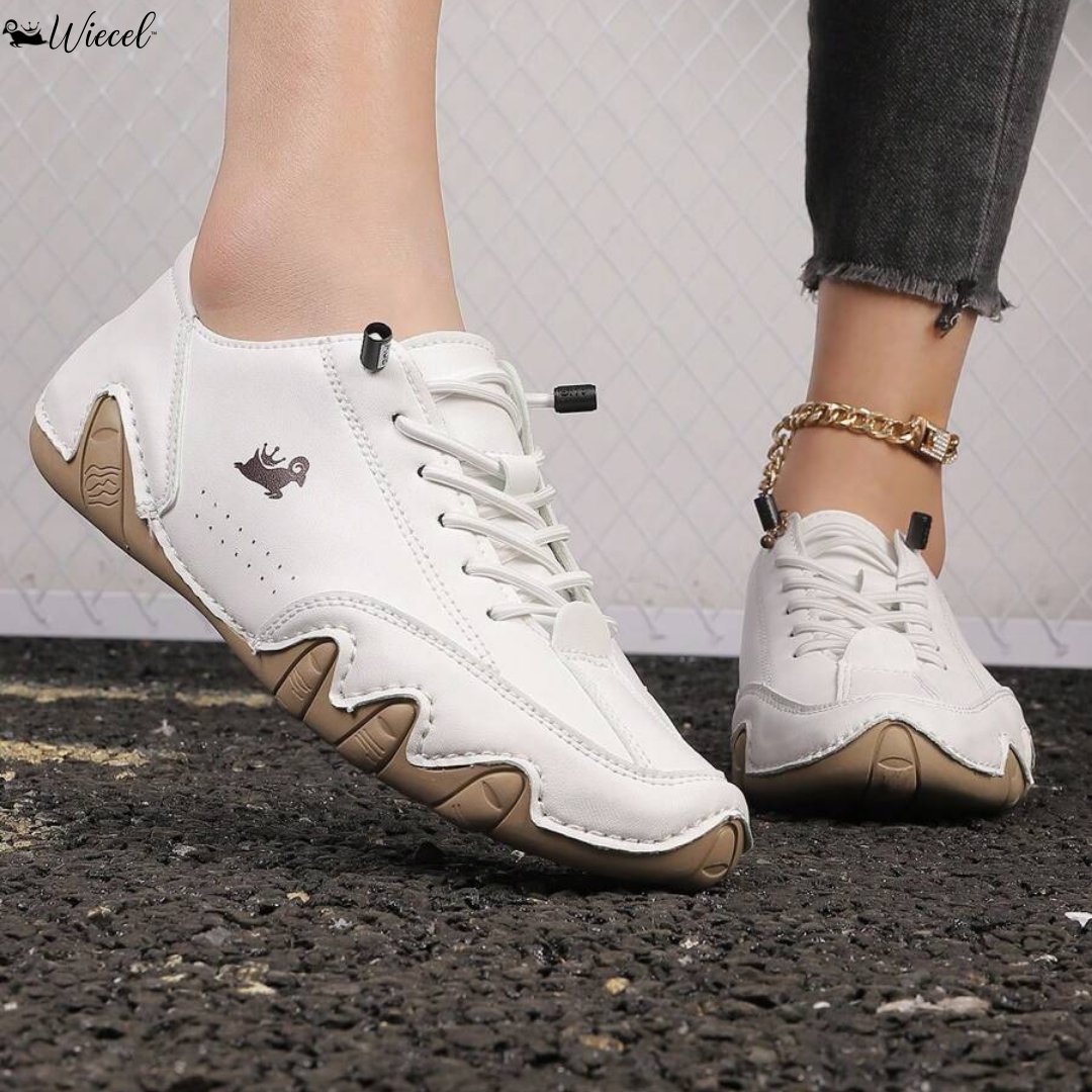 Unisex Leather Barefoot Shoes – BareMotion-White-4.5-State of Style