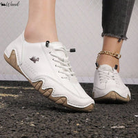 Unisex Leather Barefoot Shoes – BareMotion-White-4.5-State of Style