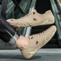 Unisex Leather Barefoot Shoes – BareMotion-White-4.5-State of Style