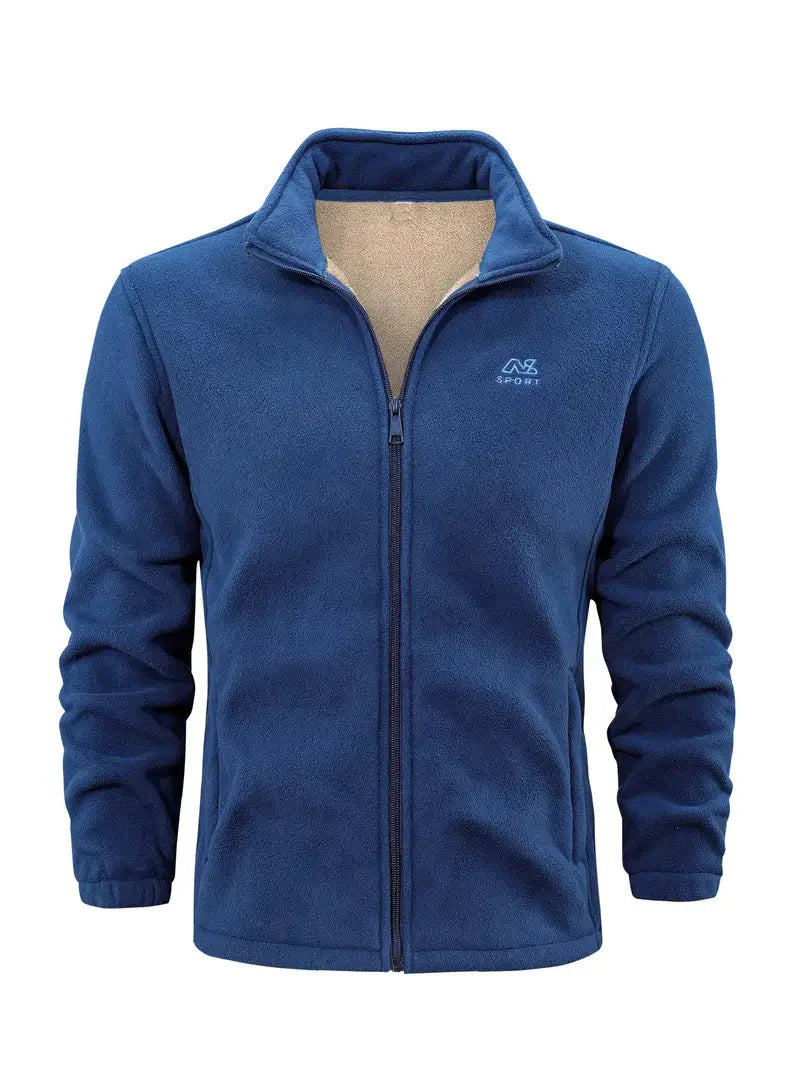 Unisex Lined Fleece Vest - Aspen-Green-M-State of Style