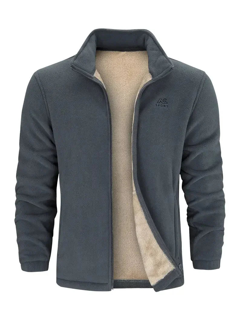 Unisex Lined Fleece Vest - Aspen-Green-M-State of Style