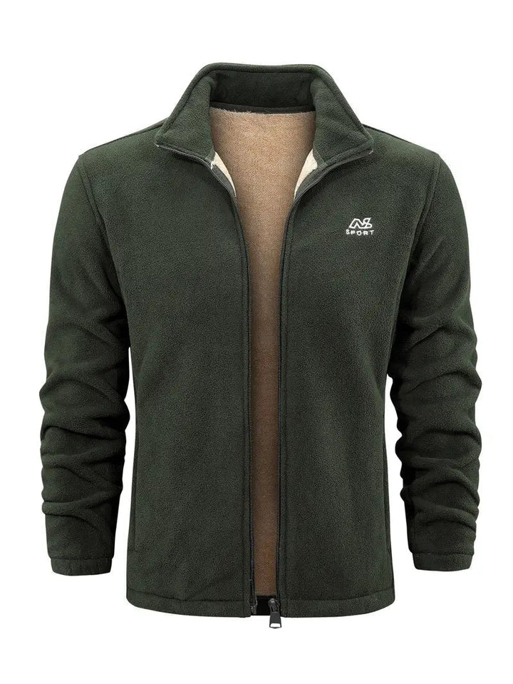 Unisex Lined Fleece Vest - Aspen-Green-M-State of Style