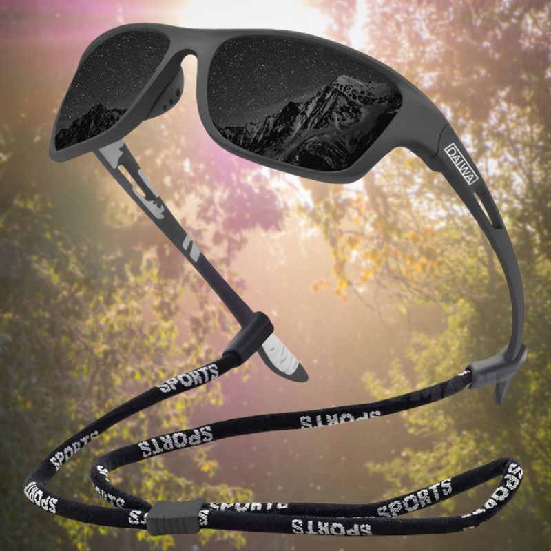 Unisex Outdoor Sunglasses - SolarGuard-Black-State of Style